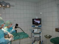 Záběry z operačního sálu